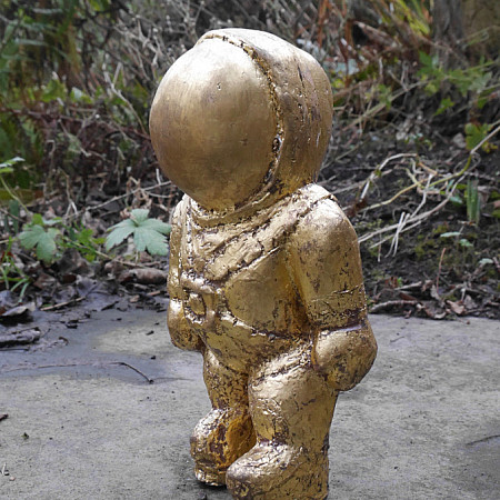 Astronaut in Gold