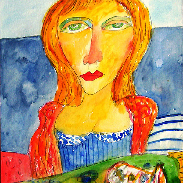 Woman with Fish