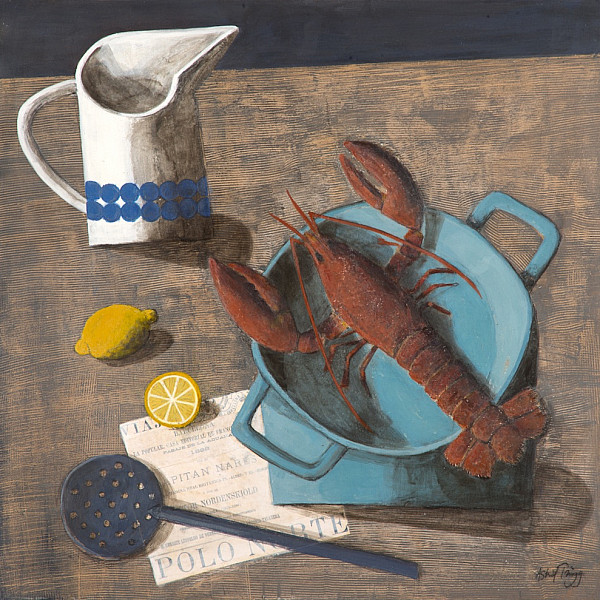 Still Life with Lobster & Jug