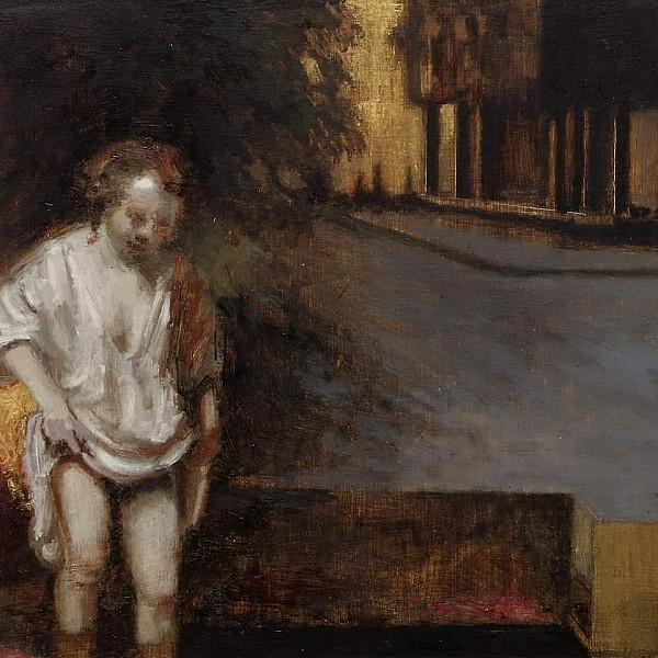 Hendrieke Bathing, after Rembrandt