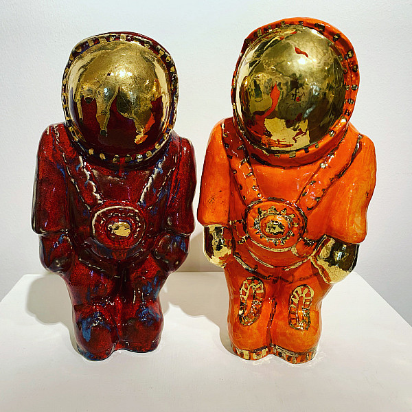 Astronaut in Ceramic 10 inches