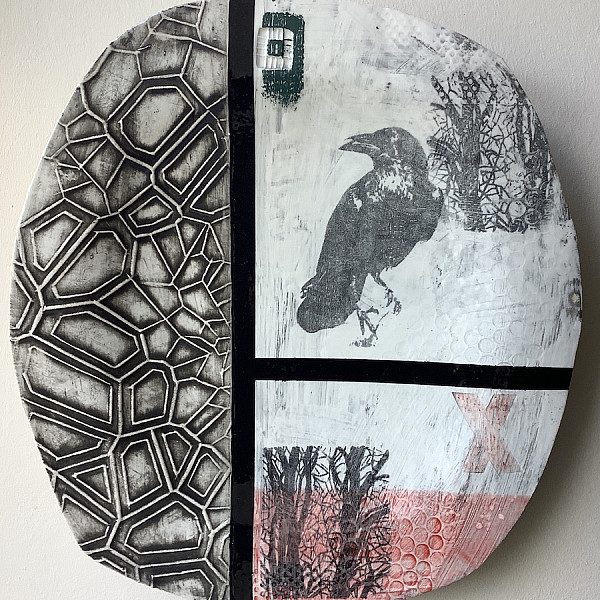 Crow & Trees Platter