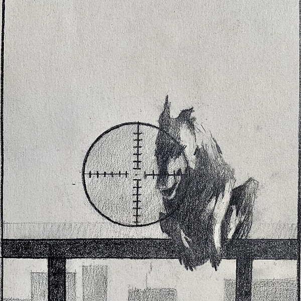 Study for Target III (Derry City) (1978)