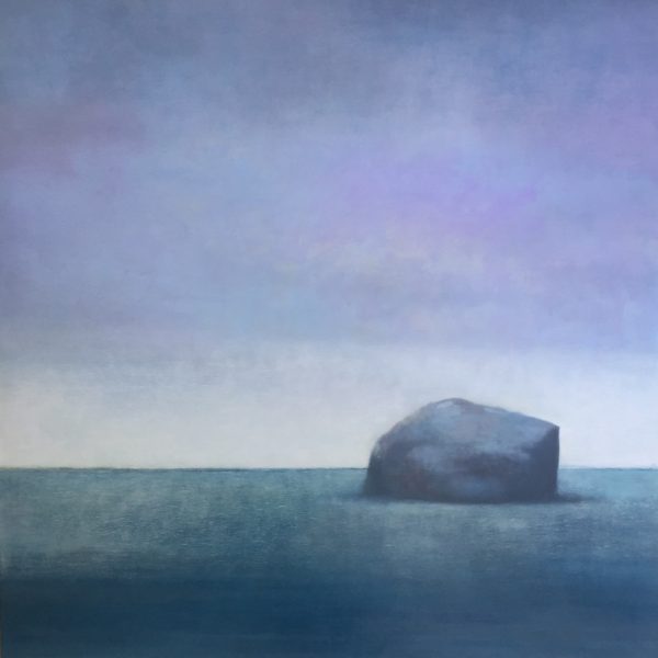 Claire Beattie - Bass Rock, Violet Sky