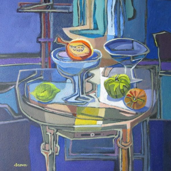 Davy Brown - Gourds on a Table