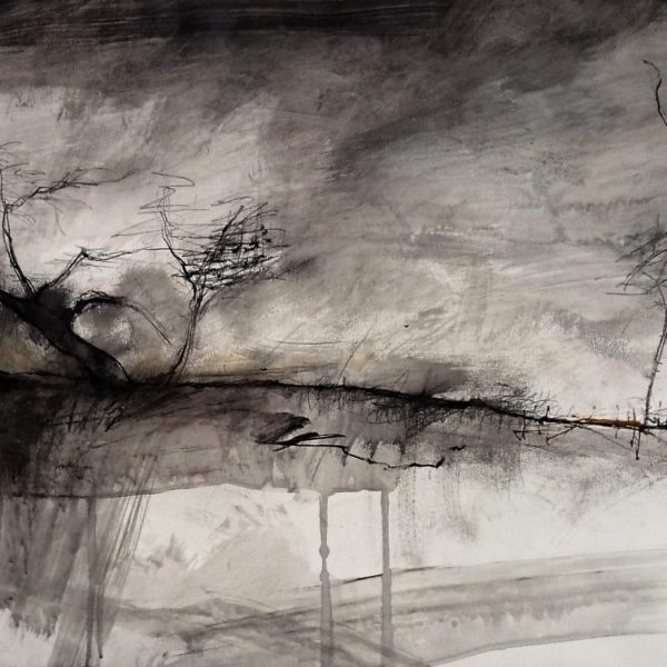 Dominique Cameron - Larch Tree, Auchterhouse Hill, Sidlaws