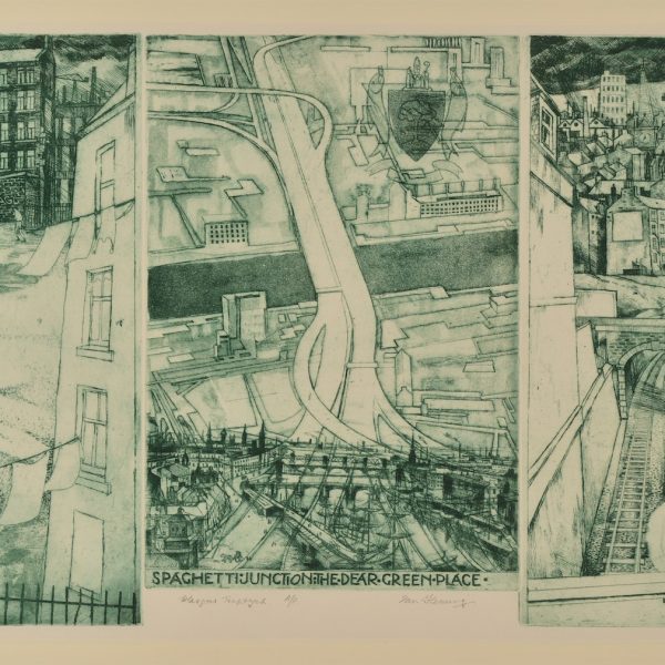 Glasgow Triptych (1974) - Fidra Fine Art