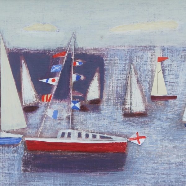 Jock MacInnes - Red Yacht, Regatta Day