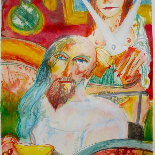 John Bellany - Samson and Delilah