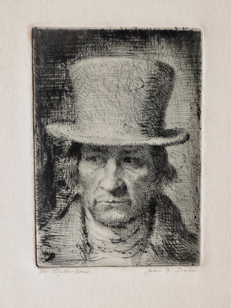 John Souter The Philosopher - Fidra Fine Art
