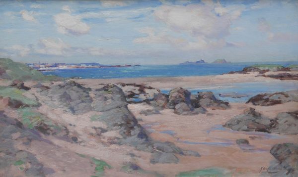 John Campbell Mitchell - North Berwick from the Leithies