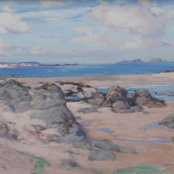 John Campbell Mitchell - North Berwick from the Leithies