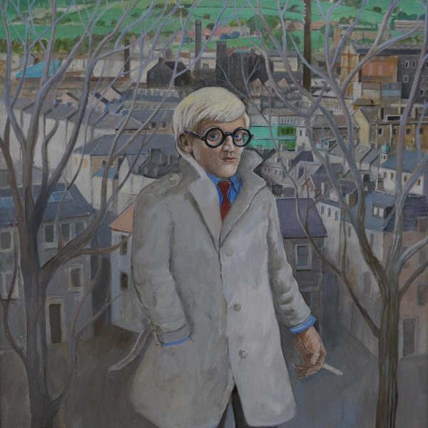 Young Hockney in Bradford