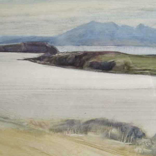 Michael Durning, Fairlie Roads, Oil on Board, 42x58cm