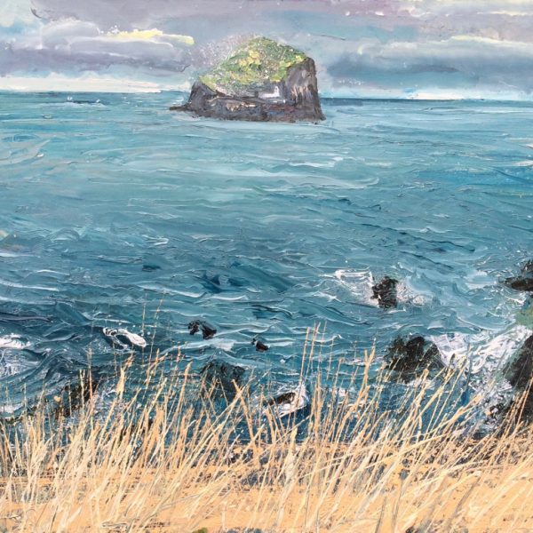 Neal Greig - Bass Rock from Tantallon