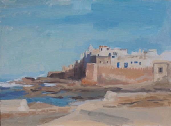 Essaouira Medina from Harbour, Morning