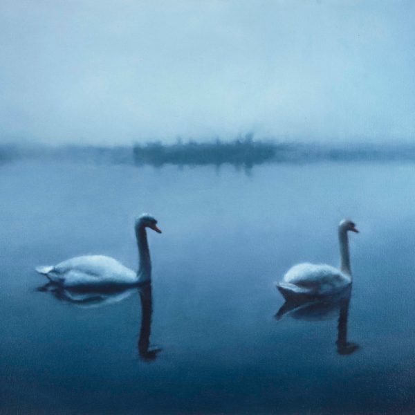 Thomas Cameron - Swans on Loch Lomond