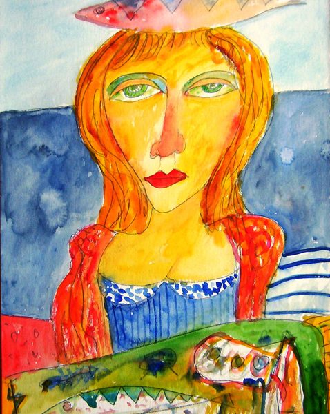 Woman with Fish