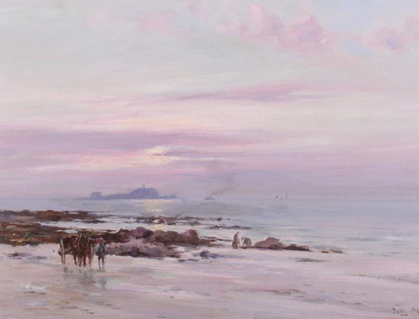 Joseph Milne - Sunset on the Fife Coast