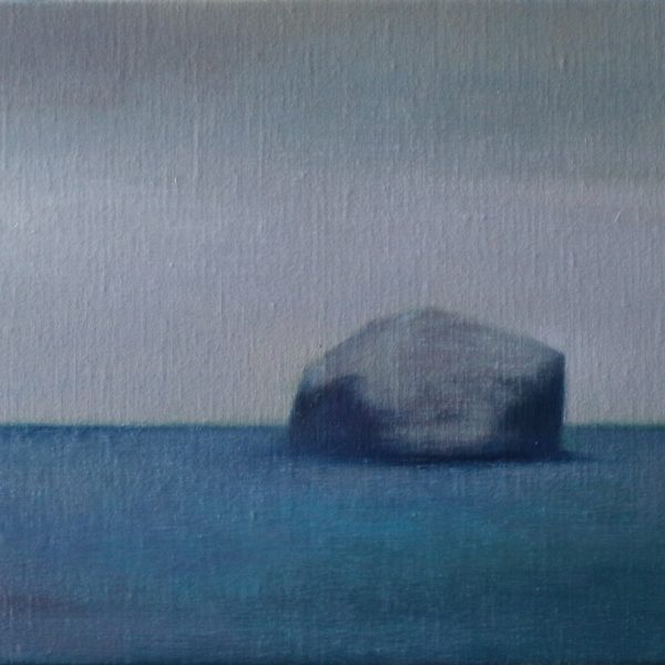 Bass Rock - Turquoise Sea by Claire Beattie