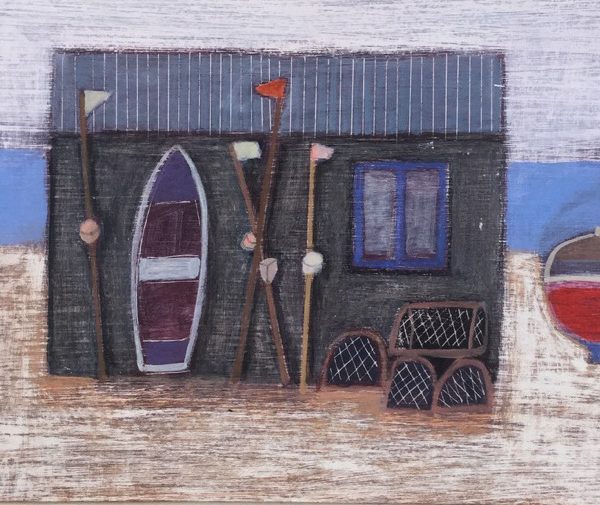 Fisherman's Hut by Jock MacInnes RGI