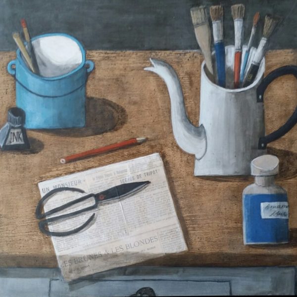 Astrid Trugg - Ink and Aquamarine