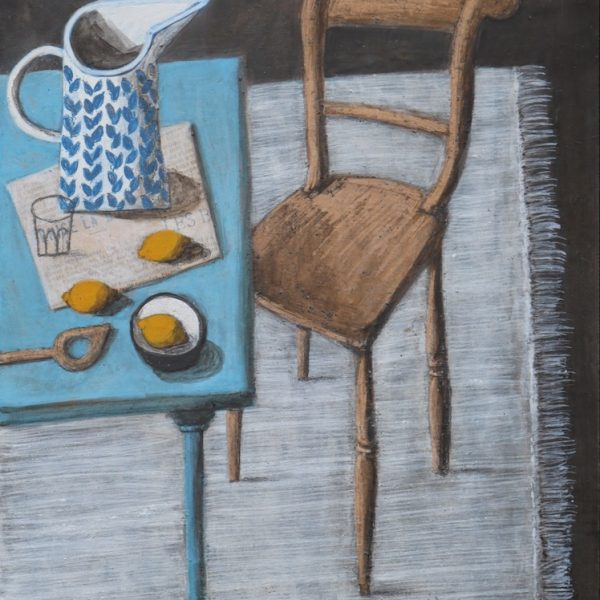 Kitchen Chair with Jug & Lemons