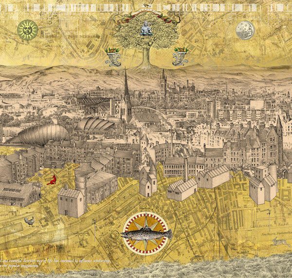 Murray Robertson - Glasgow, View from the Craw Stane