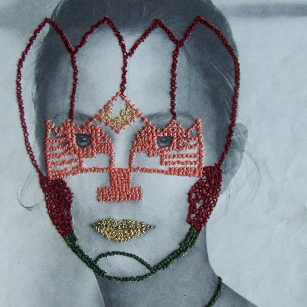 Sandra Collins - Mask, a nod to Kounelis