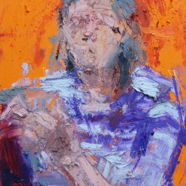 Henry Jabbour - Woman in Striped Shirt