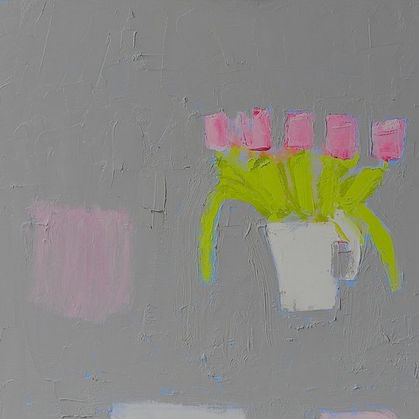 Alison McWhirter - Tulips Against Salford Grey Light