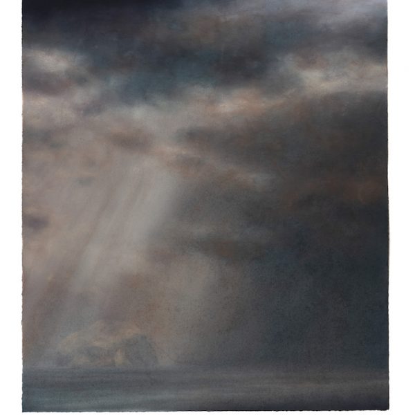 Matthew Draper - Cascading Light, a view of Bass Rock