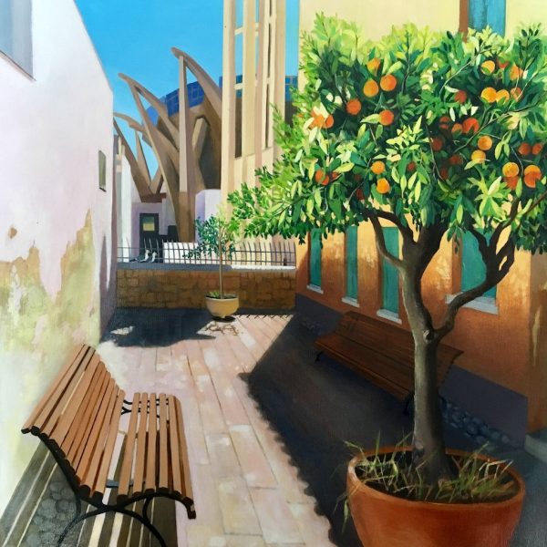 Orange Tree & Bell Tower