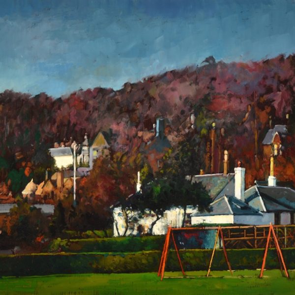 Joe McIntyre - The Edge of the Park, Evening, (Orchar Park, Broughty Ferry)