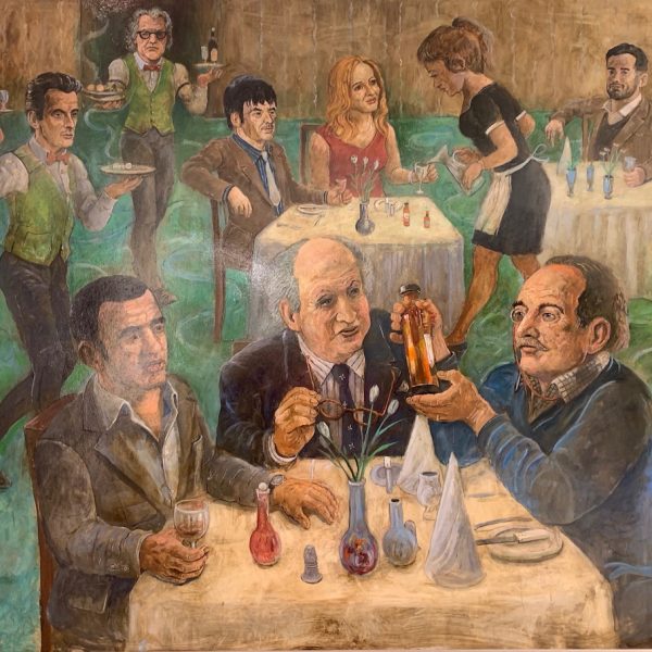 John Johnstone - In the Restaurant with Alexander McCall Smith, Guy Peploe and Charlie McLean
