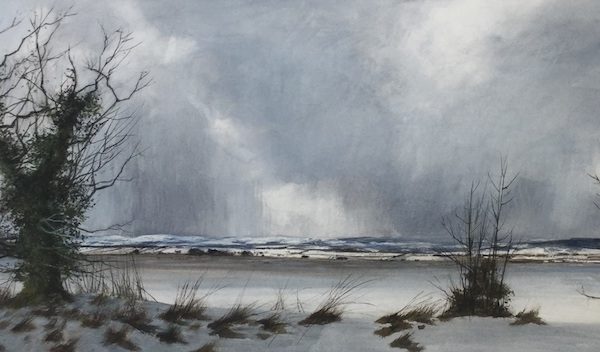 David E Johnston - Winter Treeline, The Mearns