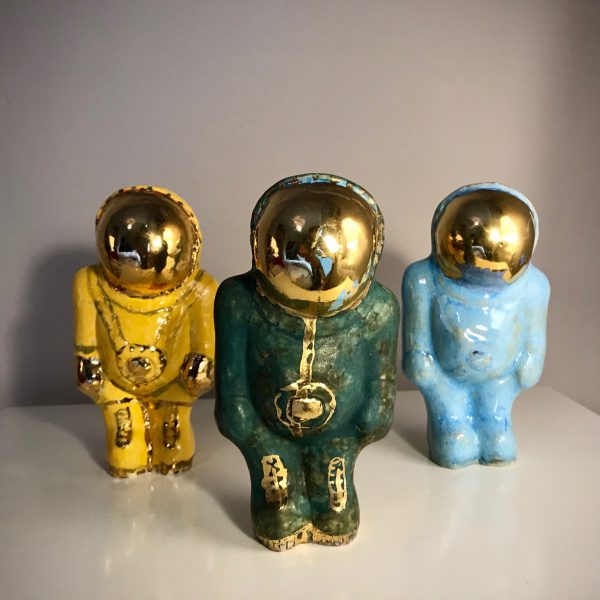 Arran Ross - Astronaut in Ceramic 18cm