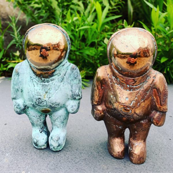 Astronaut in Bronze 6 inches