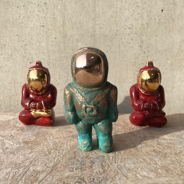 Arran Ross - Astronaut in Bronze 8 inches