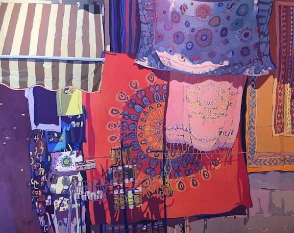 Jennifer Irvine - Street Stall, Granada