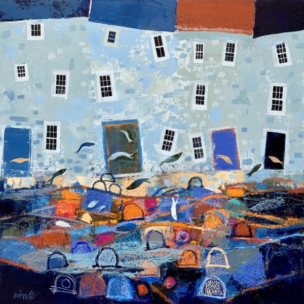 George Birrell - Boats and Leaping Fish