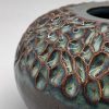 Textured Stoneware Urchin Pot
