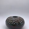 Textured Stoneware Urchin Pot
