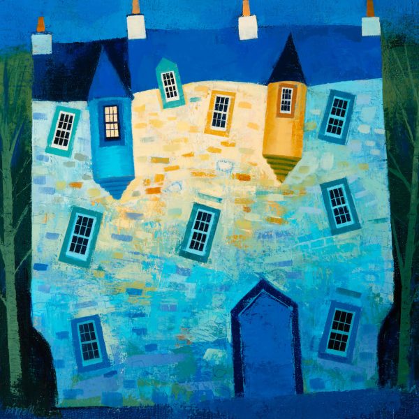 George Birrell - Lit Turret Window