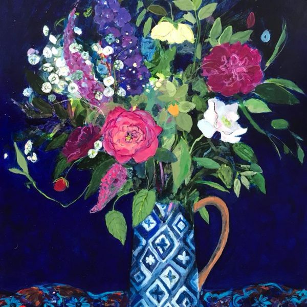 Ann Oram RSW Midnight Bouquet