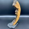 Michel Rulliere - Seastack, Waxed Driftwood on Slate Base, 25cm, 85 - 2 copy