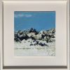 Alex Knubley - Paradise Found, Lewis, Oil and Beeswax on Canvas, 21.5x23cm 800 Framed copy